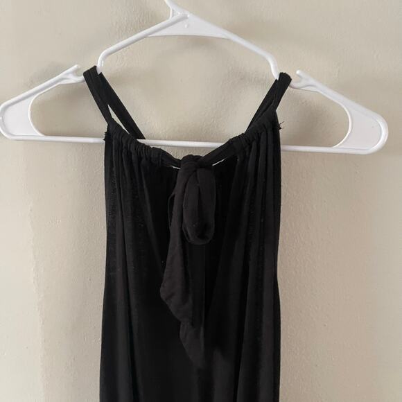 Z Supply Romper Womens Small Black Halter Neckline Casual Summer Beach Vacation - Picture 4 of 8